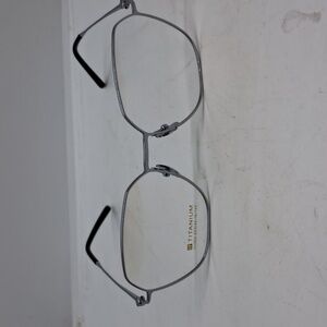 RXABLE Titanium Silver Eyeglass Frames 51005